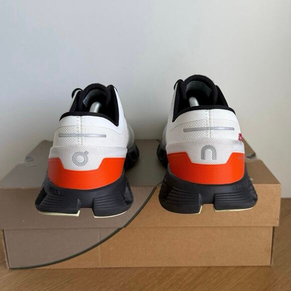 On Cloud X 3 Ivory Flame/White Men Running Sneakers- SZ 12 main image 15